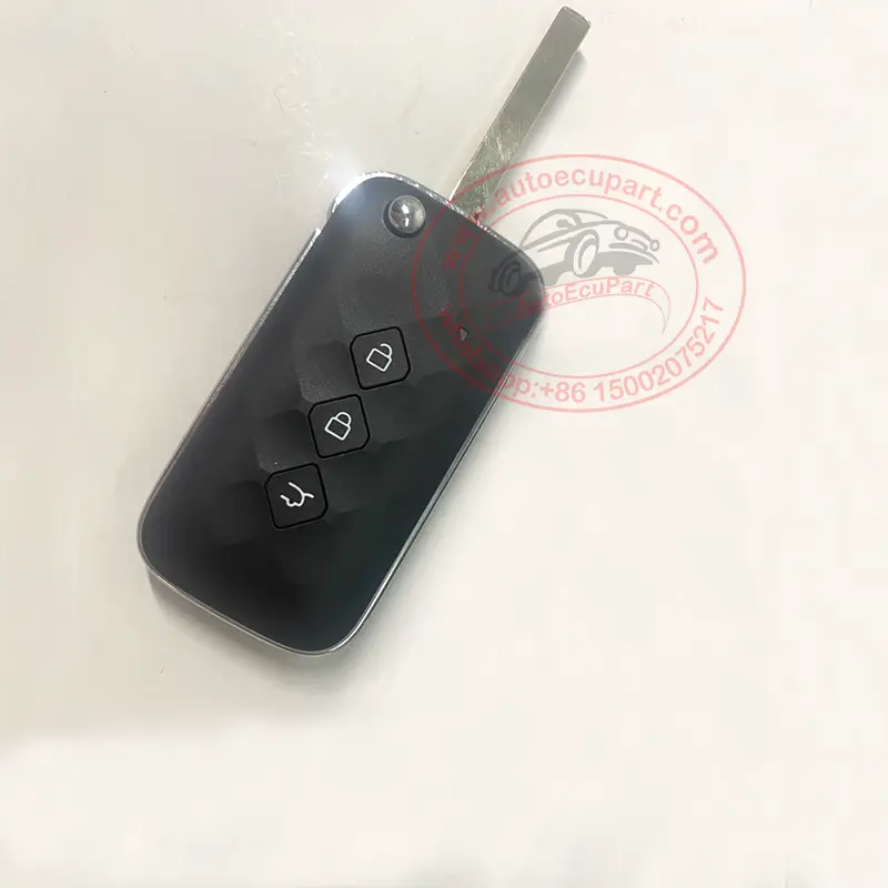 Genuine Flip Remote Key 433Mhz 47 Chip For Wuling Asta Hev Xingchen 3 Button 1