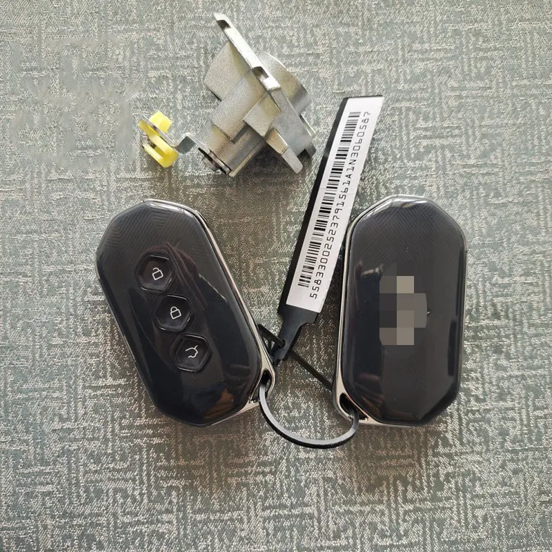 Genuine Left Driver Door Look + 2Pcs Smart Remote Control 433Mhz 47 Chip For Wuling Victory 3 Button 23765630 1