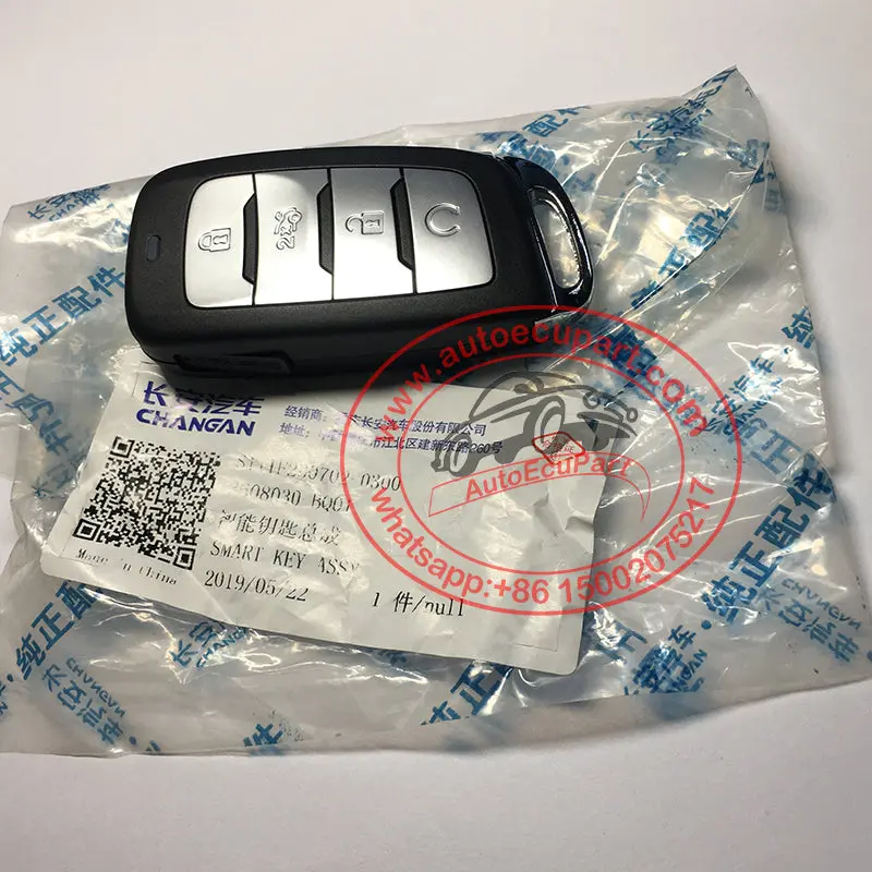 New Genuine 3608030-Bq01-Aa Proximity Smart Key 433Mhz 4A Chip 4 Button For Changan Cs35 Plus 1