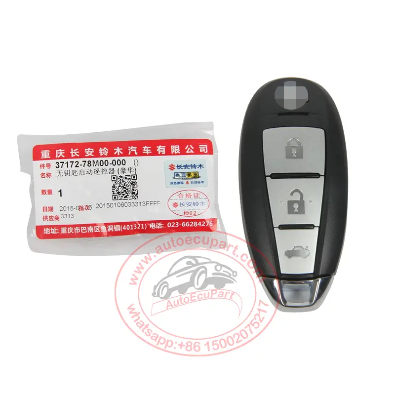 Genuine R79m0 433.92Mhz Id47 For Suzuki Ciaz 2015-2019 Smart Remote Car Key 3 Button P/N 2013Dj1474 1