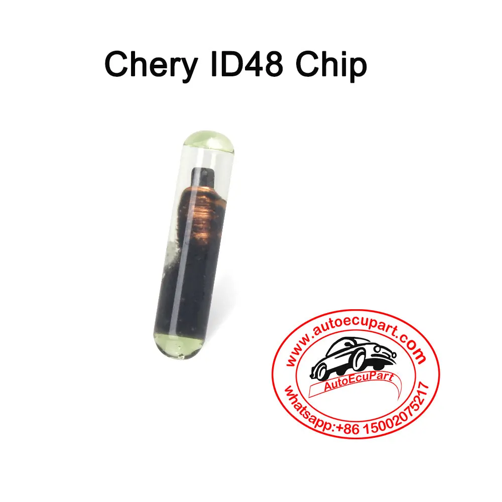 5Pcs Glass Chip Id48 For Chery Key Remote Control 1