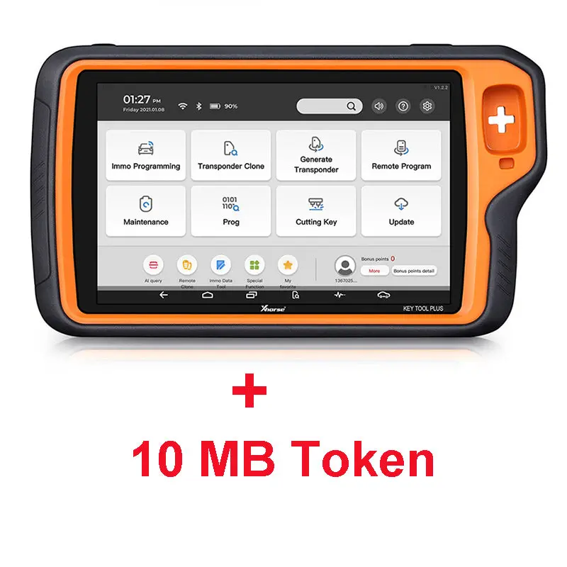Xhorse Vvdi Key Tool Plus Pad Programmer Including 10 Mb Token 1