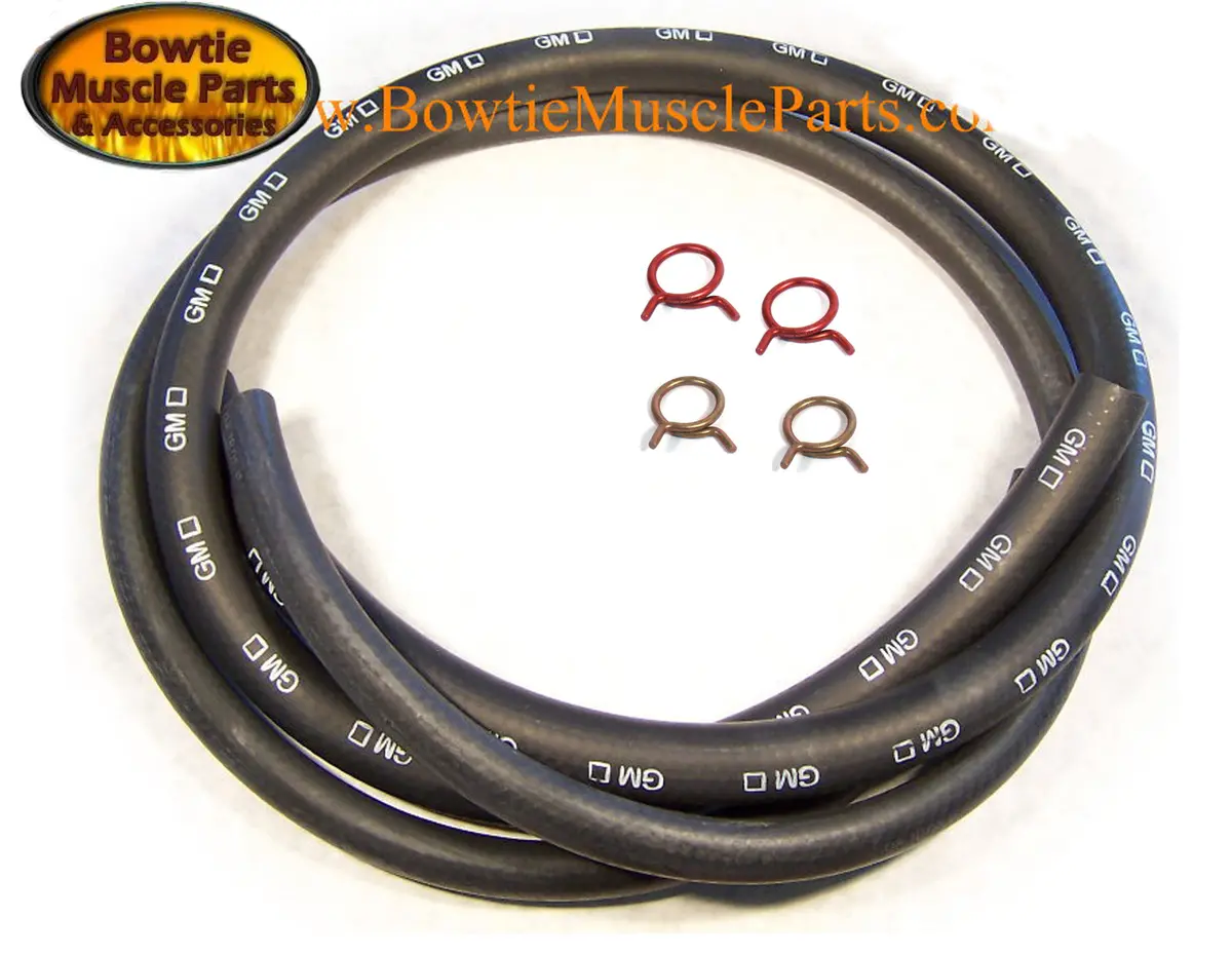 58-68 Chevelle Camaro Nova Impala Gto Firebird Gm Heater Hose Kit W/Clamps 1