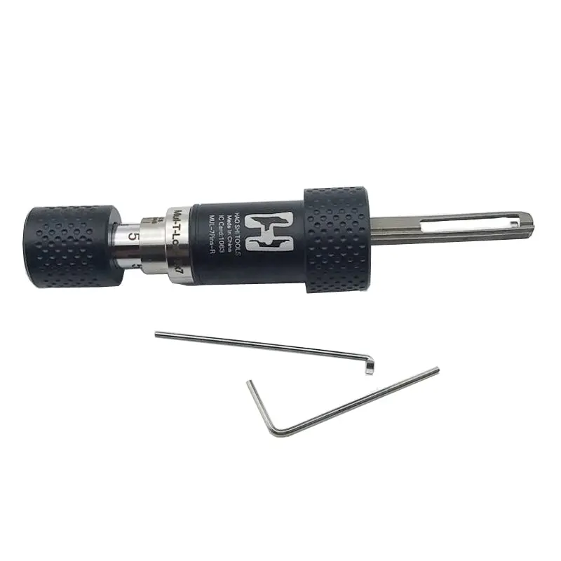 Haoshi Mul-T-Lock Mul-7 Pins-R 7X7 Right Turbo Pick And Decoder Tool 1