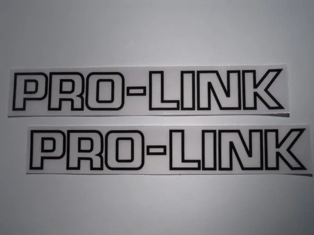 Honda, Black Outline Pro-Link Swing Arm Decals, Reproduction 1