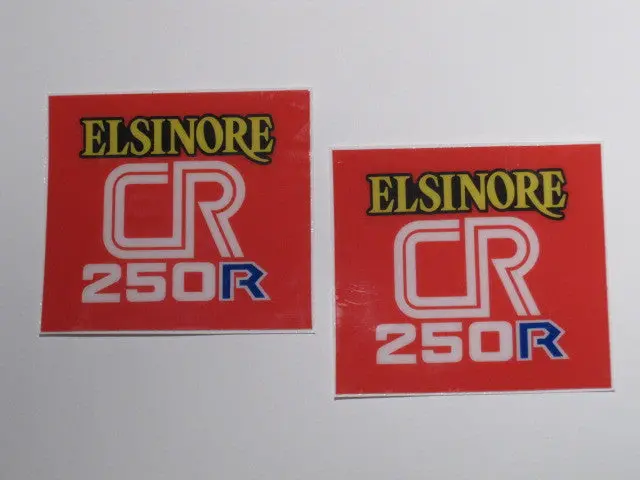 Honda, 1978, Cr 250, Side Panel Decals, Reproduction 1