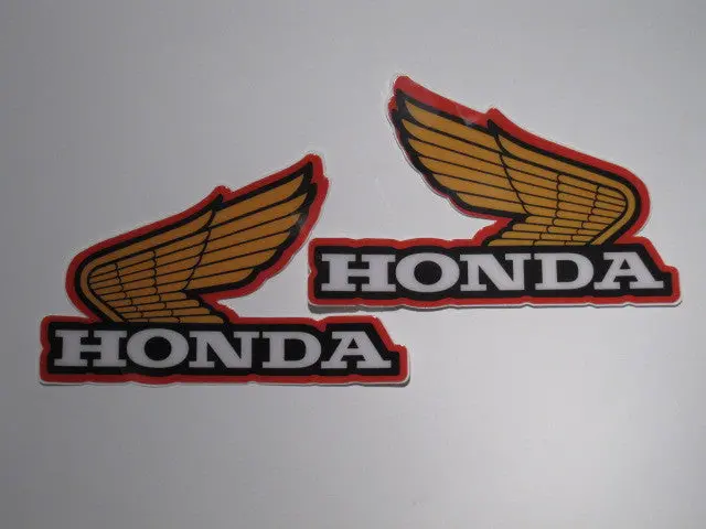 Honda, 1978-79, Cr, Tank Decals, Reproduction 1