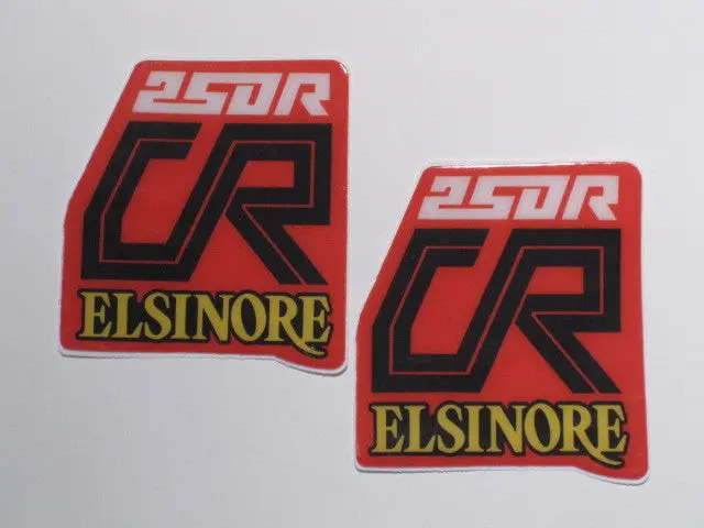 Honda, 1979, Cr 250, Side Panel Decals, Reproduction 1