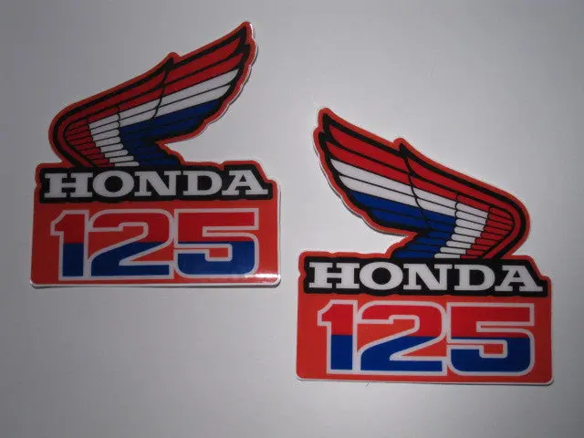 Honda, 1985, Cr 125, Rad Decals, Reproduction 1