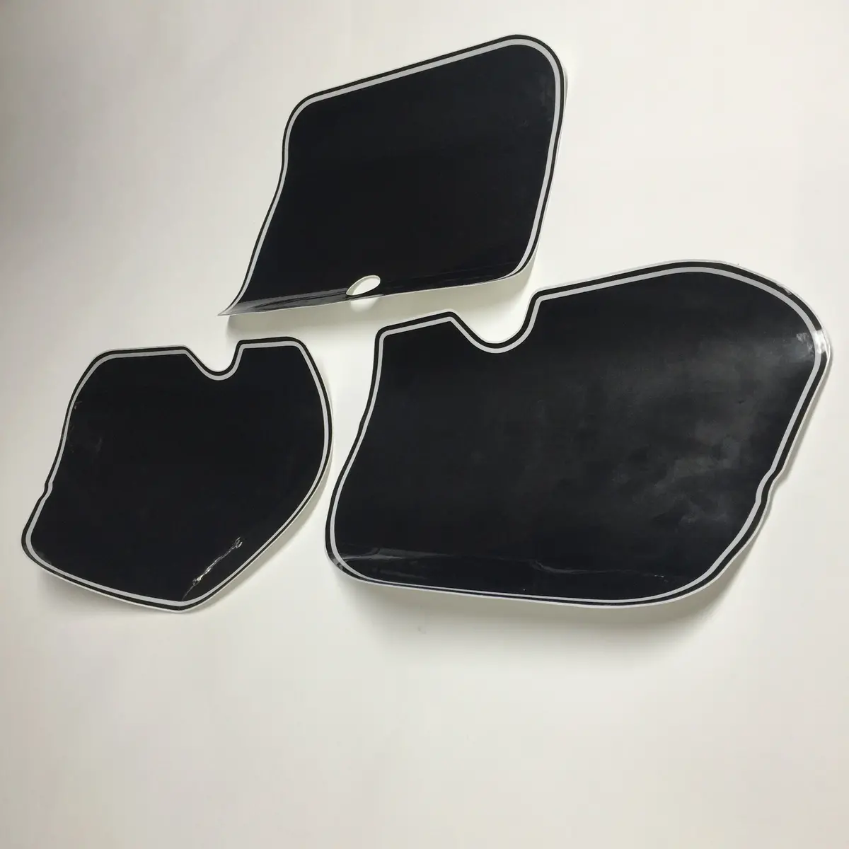 Honda, 1985, Cr125, 250, 500, Black Number Plate Backgrounds, Reproduction 1