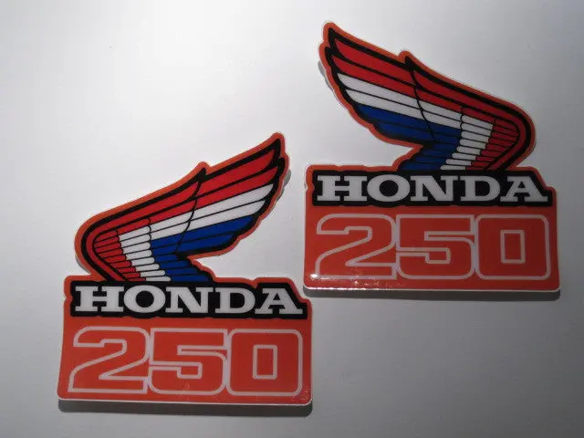 Honda, 1986, Cr 250, Rad Decals, Reproduction 1