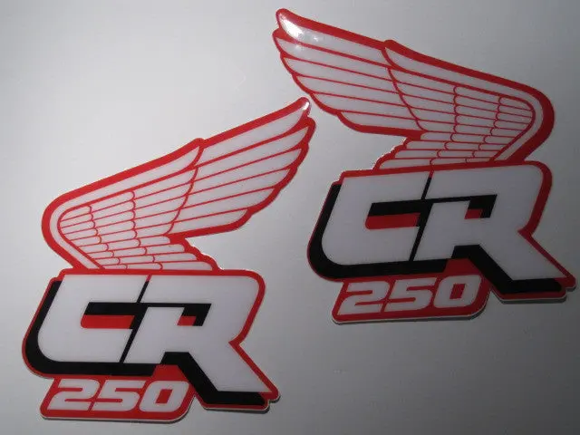 Honda, 1988, Cr 250, Rad Decals, Reproduction 1
