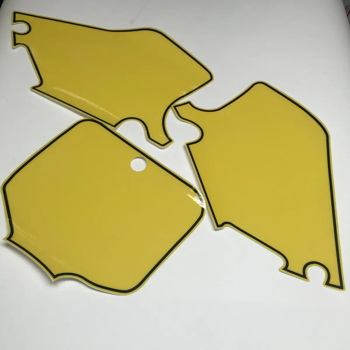 Honda, 1997, Cr500 Yellow Number Plate Backgrounds, Reproduction 1