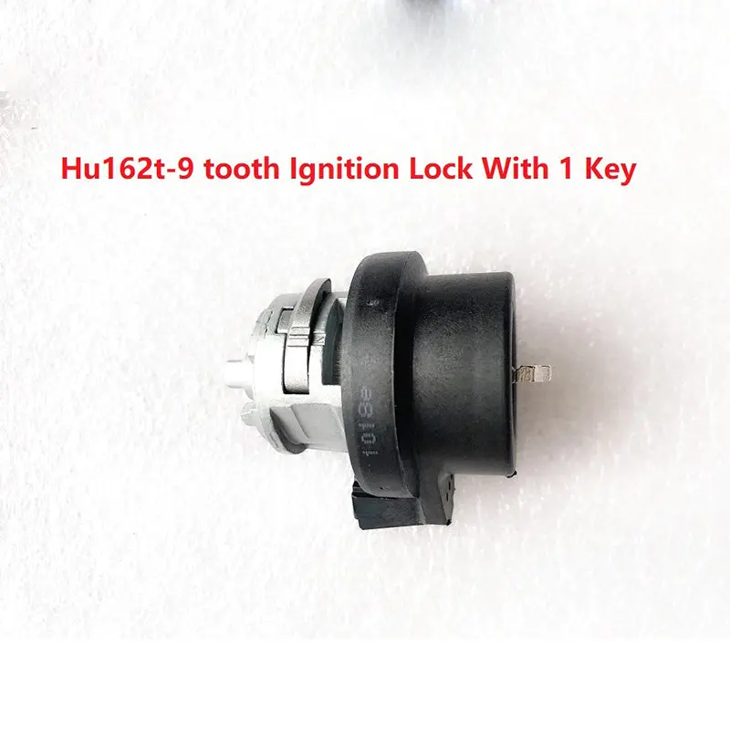 Hu162t-9 Vw Ignition Lock Cylinder With 1Pcs Key For Volkswagen Locksmith 1