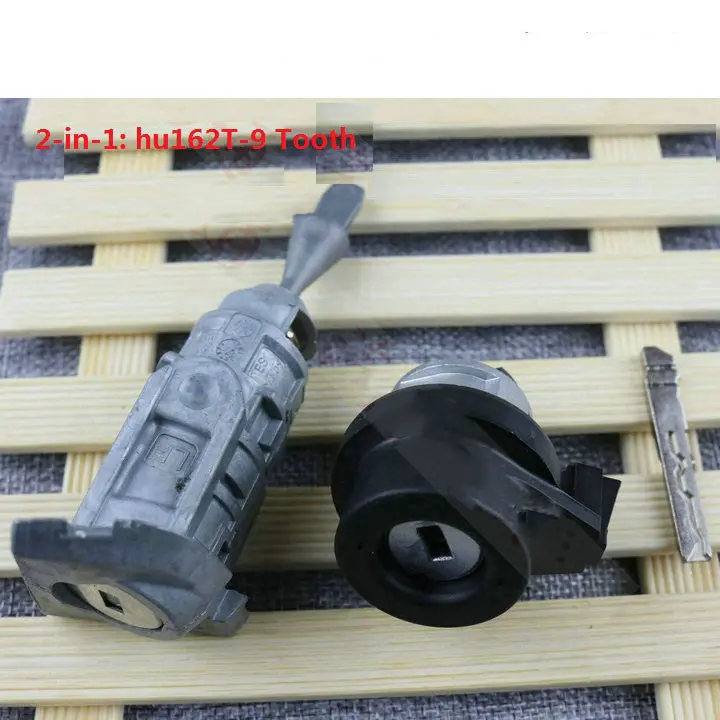 Hu162t-9 Tooth New For Volkswagen Exercise Lock Installation Lock 9 Tooth Left Door Lock Hu162t Lock 2