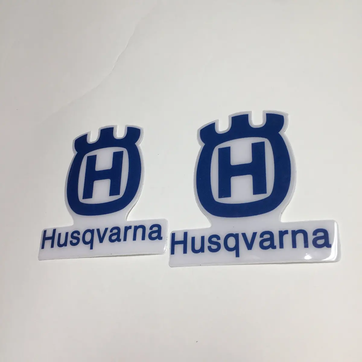 Husqvarna, 1983, Logo Tank Decals, Reproduction 1