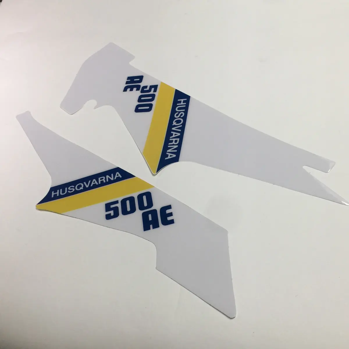 Husqvarna, 1984, 500 Ae, Side Panel Decals, Reproduction 1