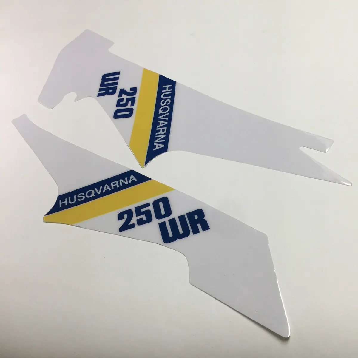 Husqvarna, 1984, 250 Wr, Side Panel Decals, Reproduction 1