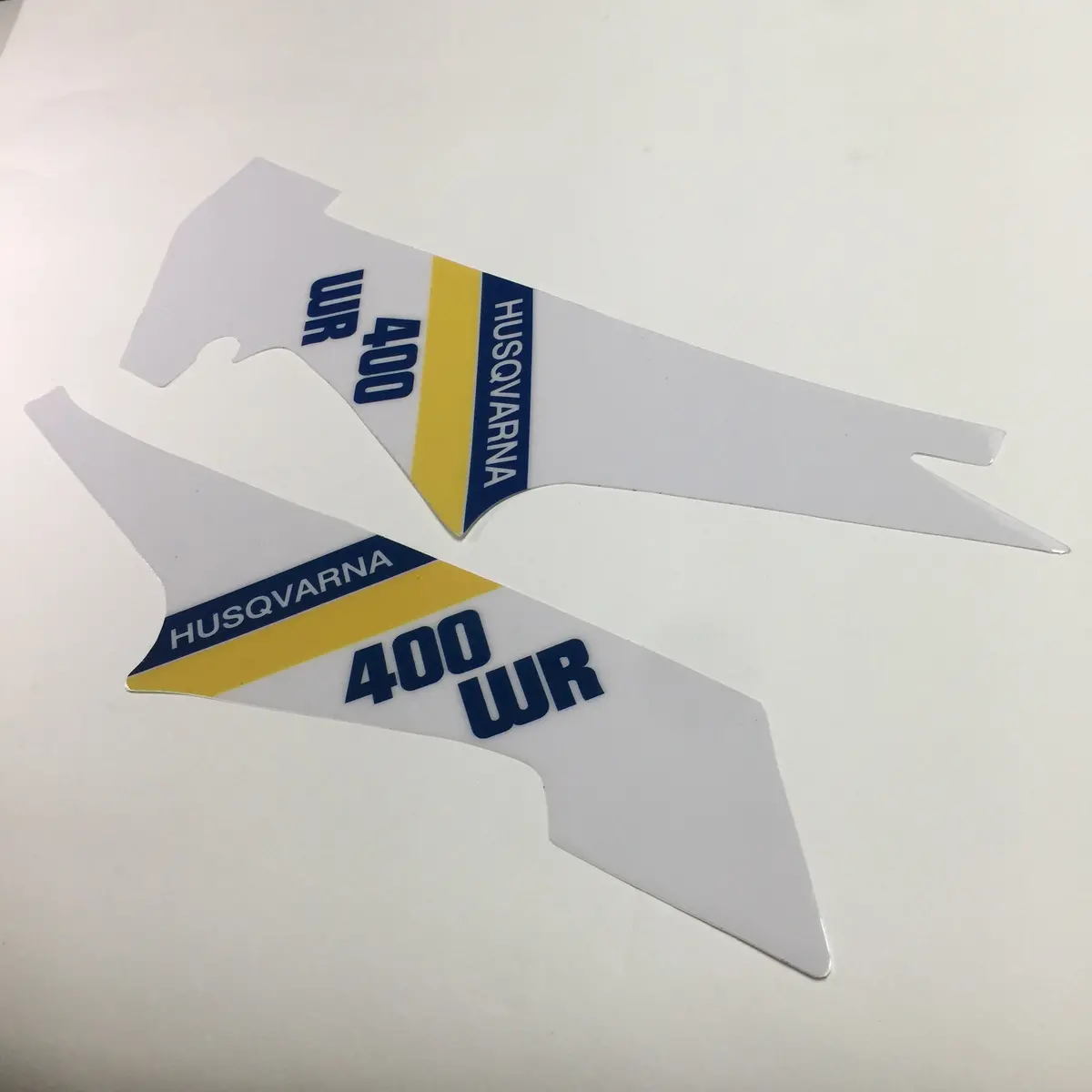 Husqvarna, 1984, 400 Wr, Side Panel Decals, Reproduction 1