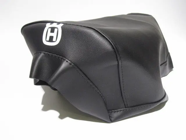 Husqvarna, 1975-79, Silver Seat Base, Seat Cover, Reproduction 1