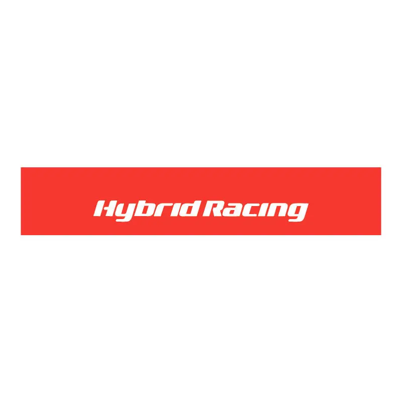 Hybrid Racing Tribute Windshield Sunstrip 2