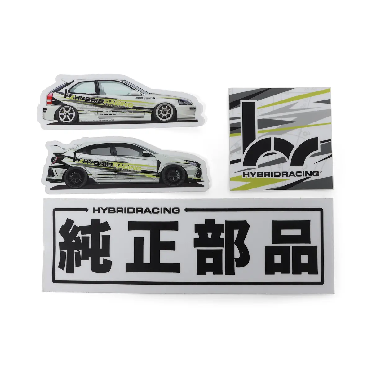 Hybrid Racing Sticker Pack 1