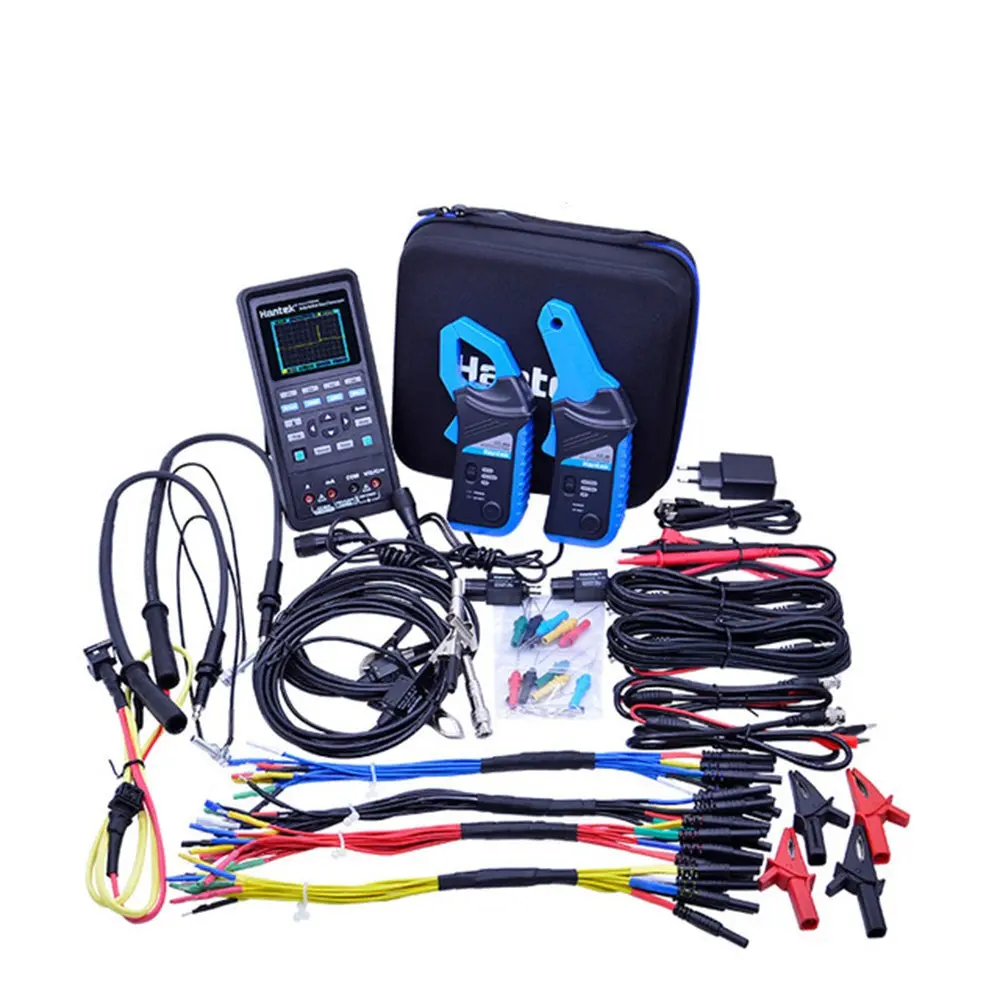 Hantek 2D82auto Digital Oscilloscope 2 Channels 2D82 4In1 Oscilloscope + Multimeter +Automotive Diagnosis+Waveform Generator 3