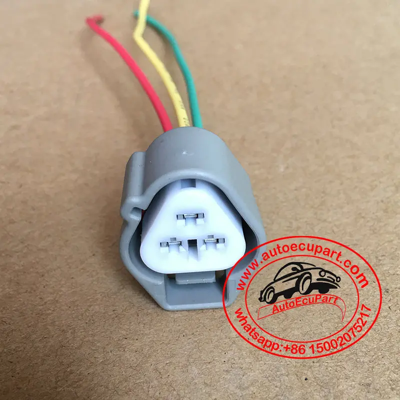 Headlight Harness Cable Connector 3-Way 3 Pin For Toyota Lexus 90980-11016 1