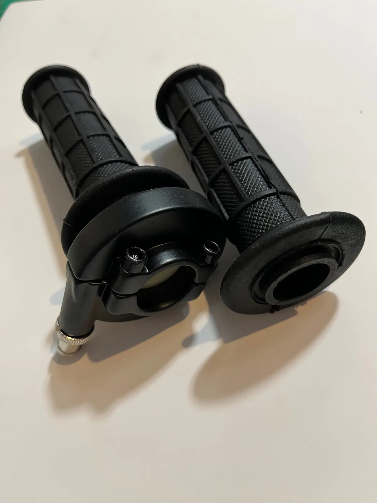 Throttle Assembly Grips, Honda Xl Style, Universal, Black 1