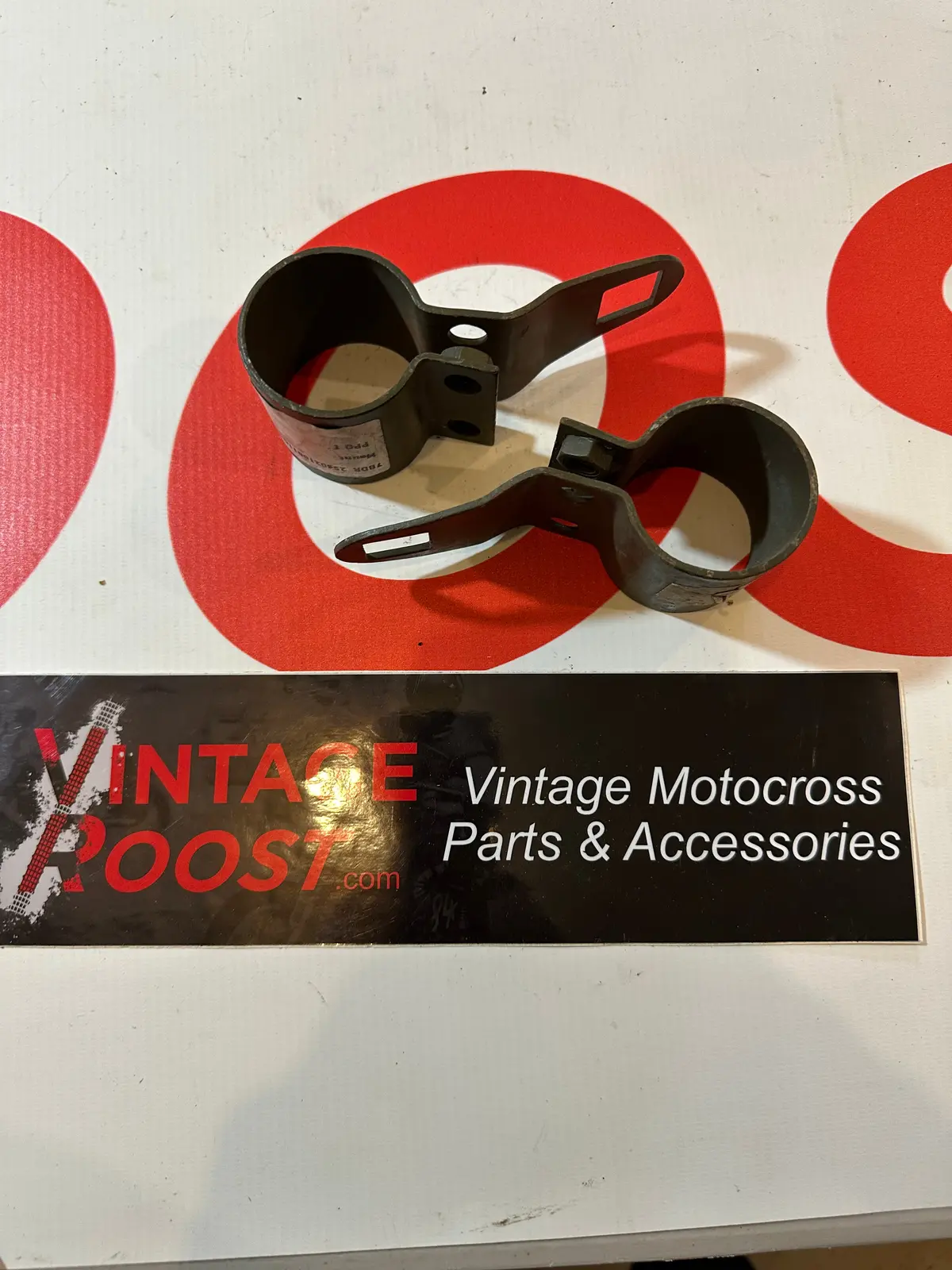 Headlight Fork Clamps, Set Of 2, Nos 1