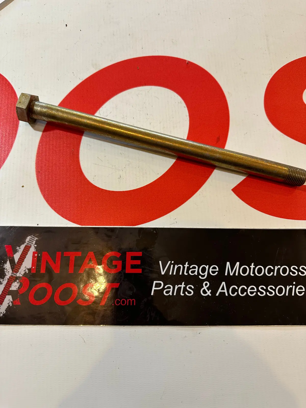 Swing Arm Bolt, 260 Mm Oal, Fits Most Up To 1981, Nos 1