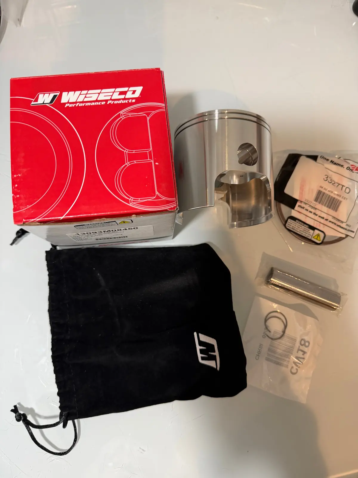 Can Am Piston 370 400 406 Cc, 84.5 And 85.0 Mm Bore Size, Wiseco Piston For Vintage Rotax Engine Dirt Bikes 1