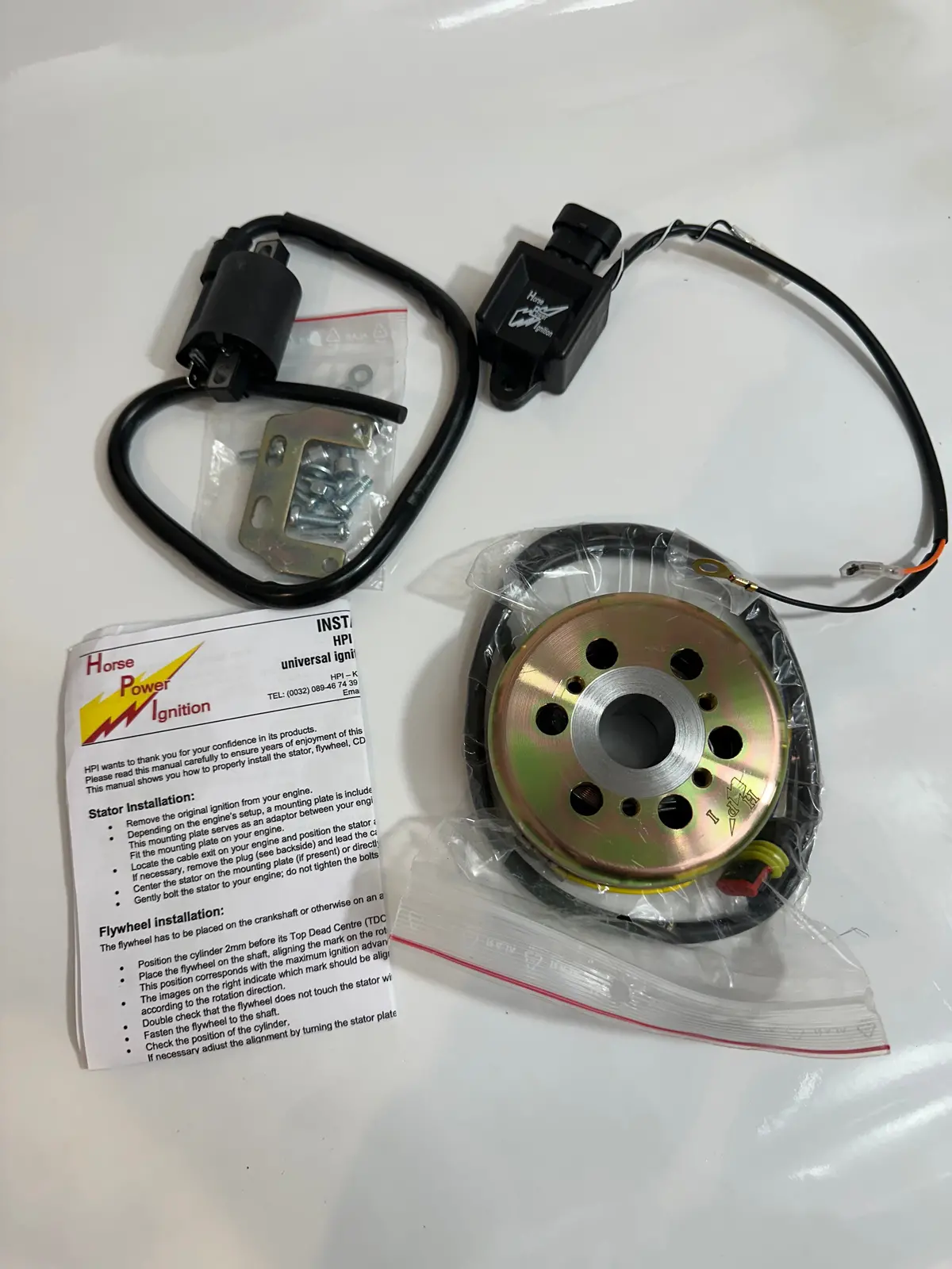 Hpi Ignition, Can Am, Part Number 210K416 1