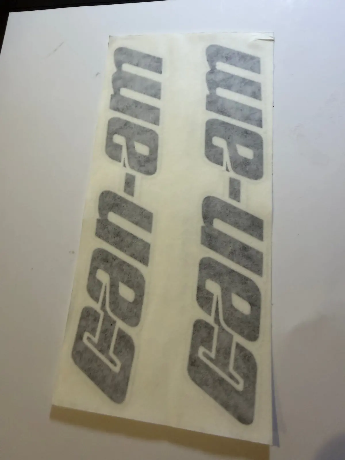 Can Am, 1979 Qualifier, Tank Decals, Scored Or Perforated, Reproduction 1