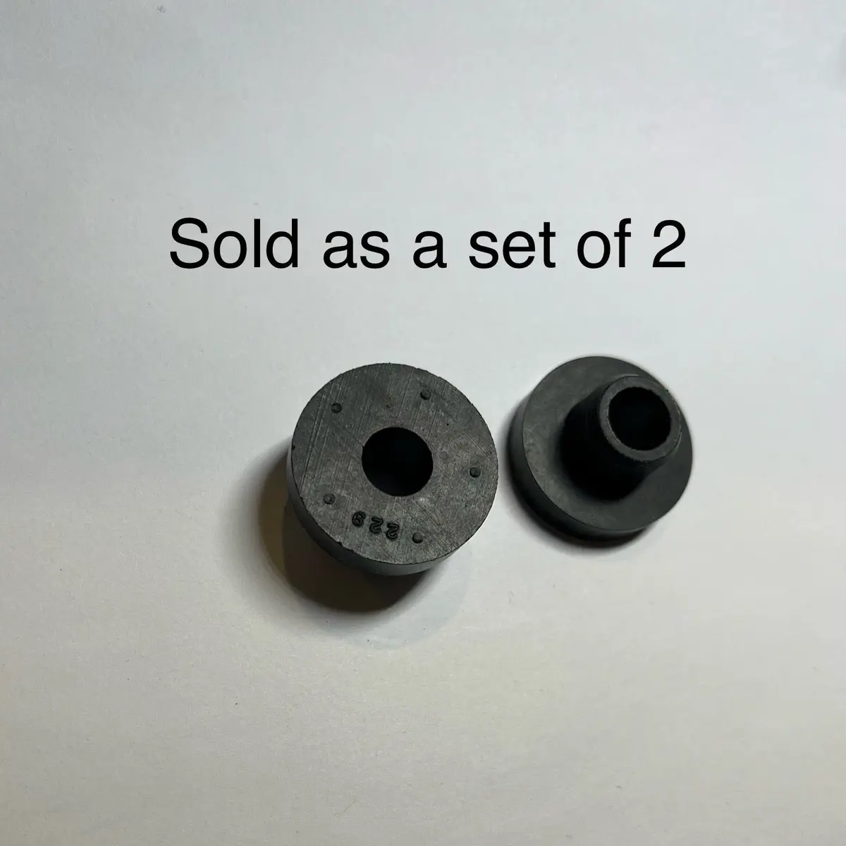 Can Am, 1977 And Older, Rear Fender, 2 Rubber Seat Spacer (Used As Grommet On Fuel Valves) 1