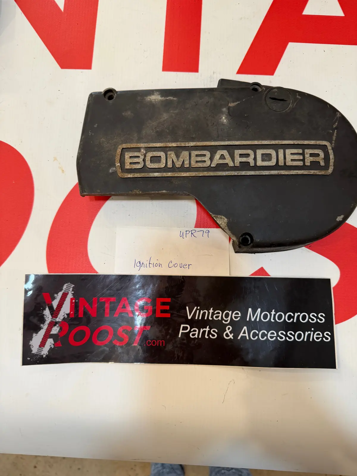Can Am, Ignition Cover, Used Parts 1