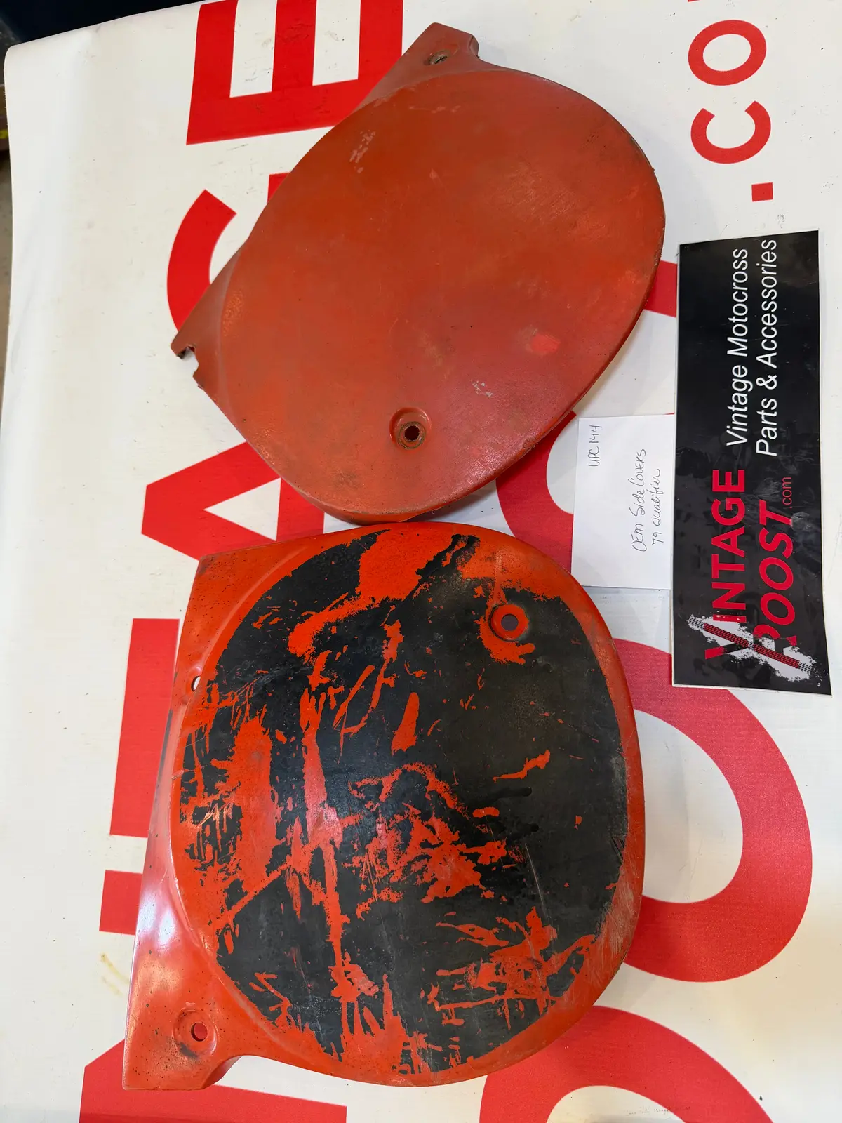 Can Am, 1979 Qualifier, Oem Side Covers, Used Parts 1