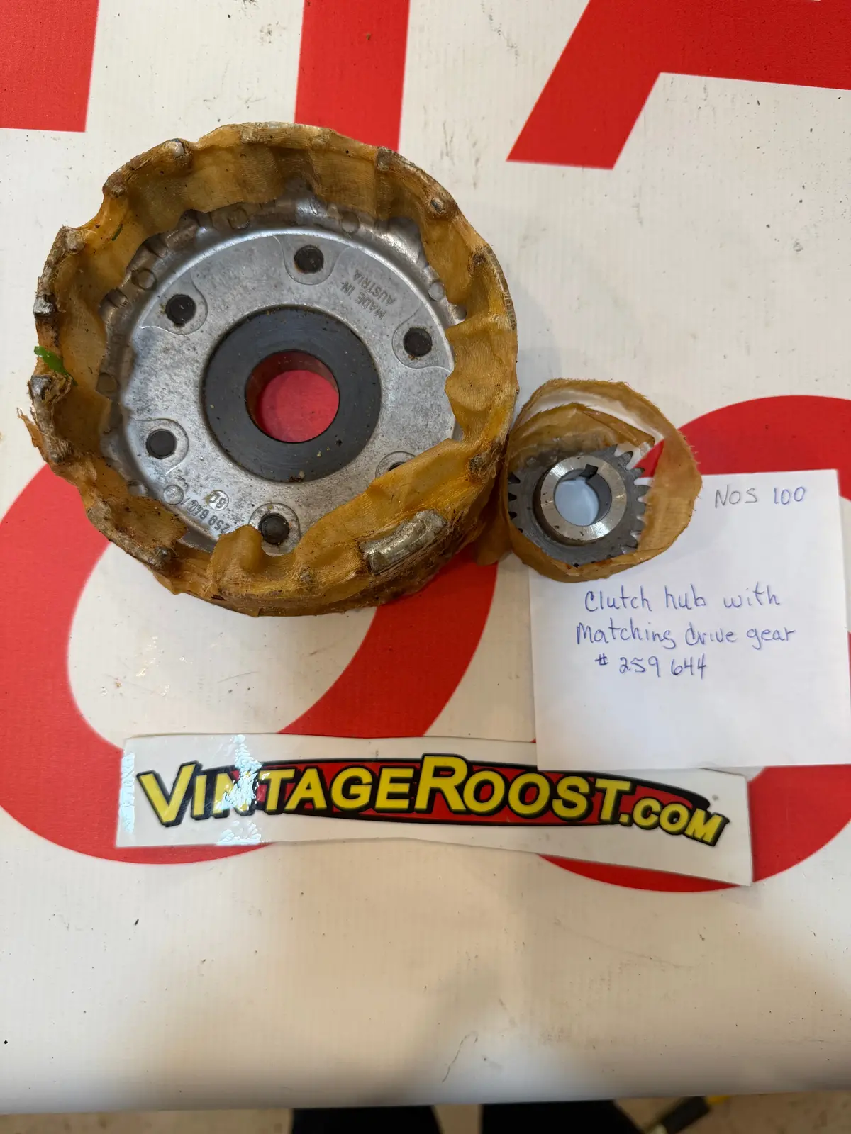 Can Am, Clutch Hub With Matching Drive Gear #259644, Nos 1