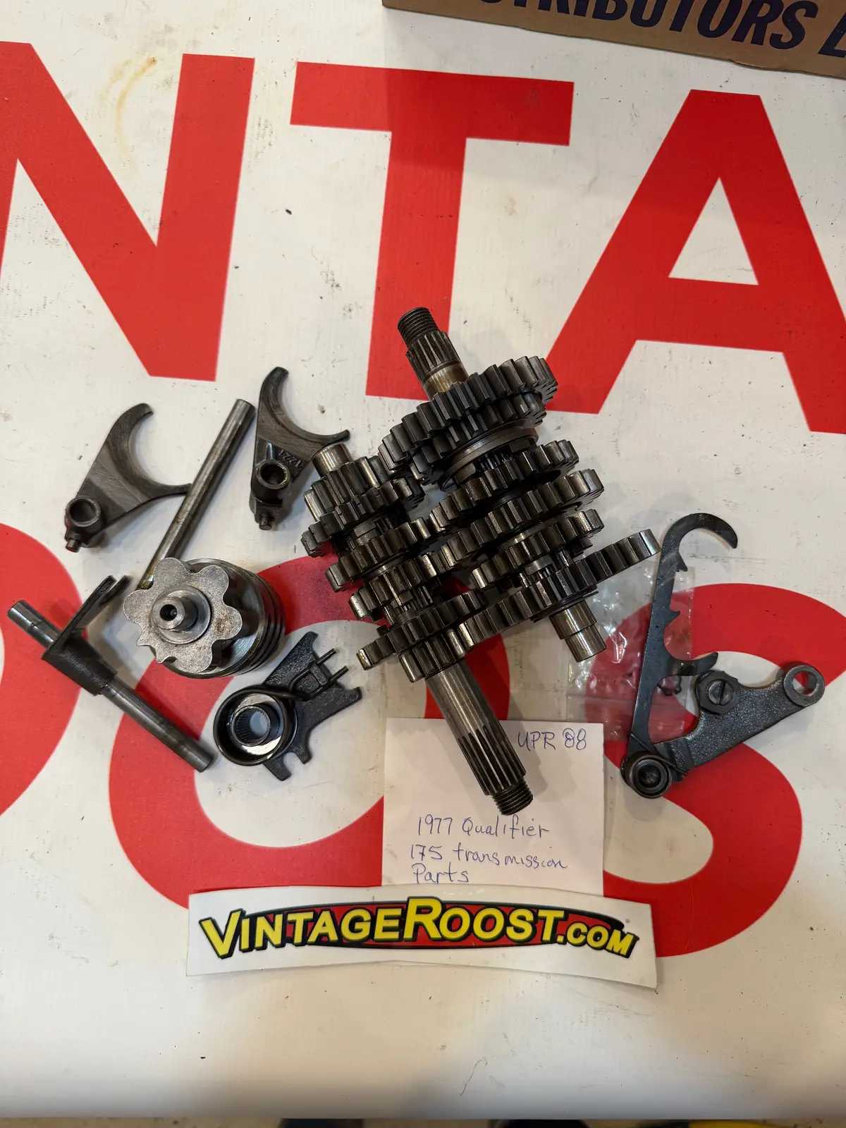 Can Am, 1977 Qualifier 175 Transmission Parts, Used Parts 1