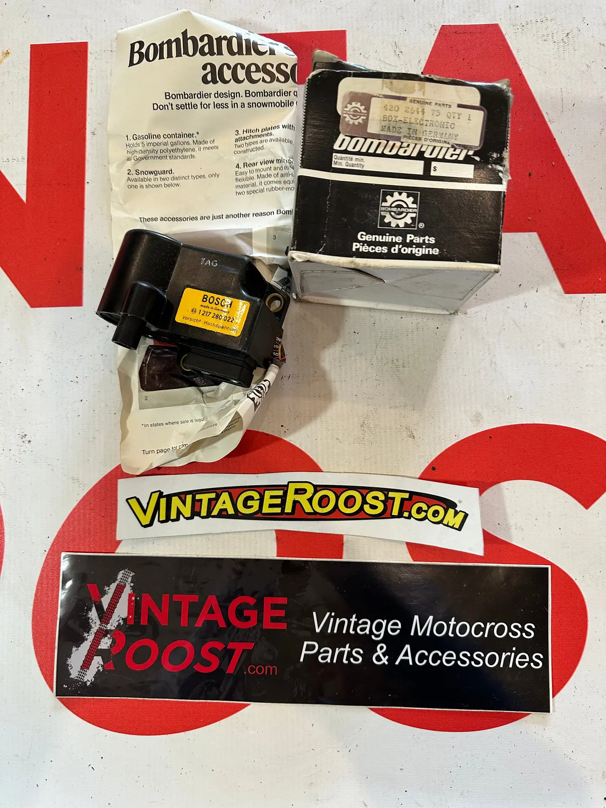 Can Am, 6 V Cdi Box, Fits All Can Am's With Bosch Ignition, 1981 And Older, Nos! New! 1