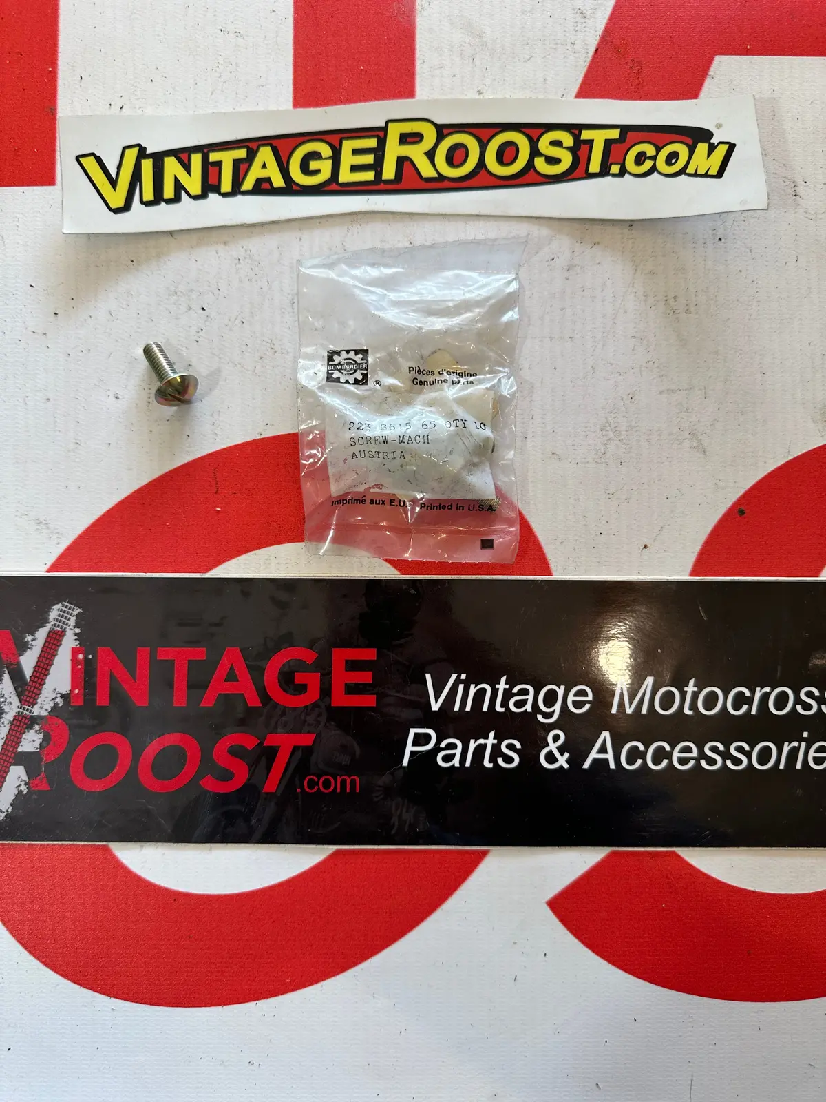 Can Am, Side Panel Screws,  Nos 1