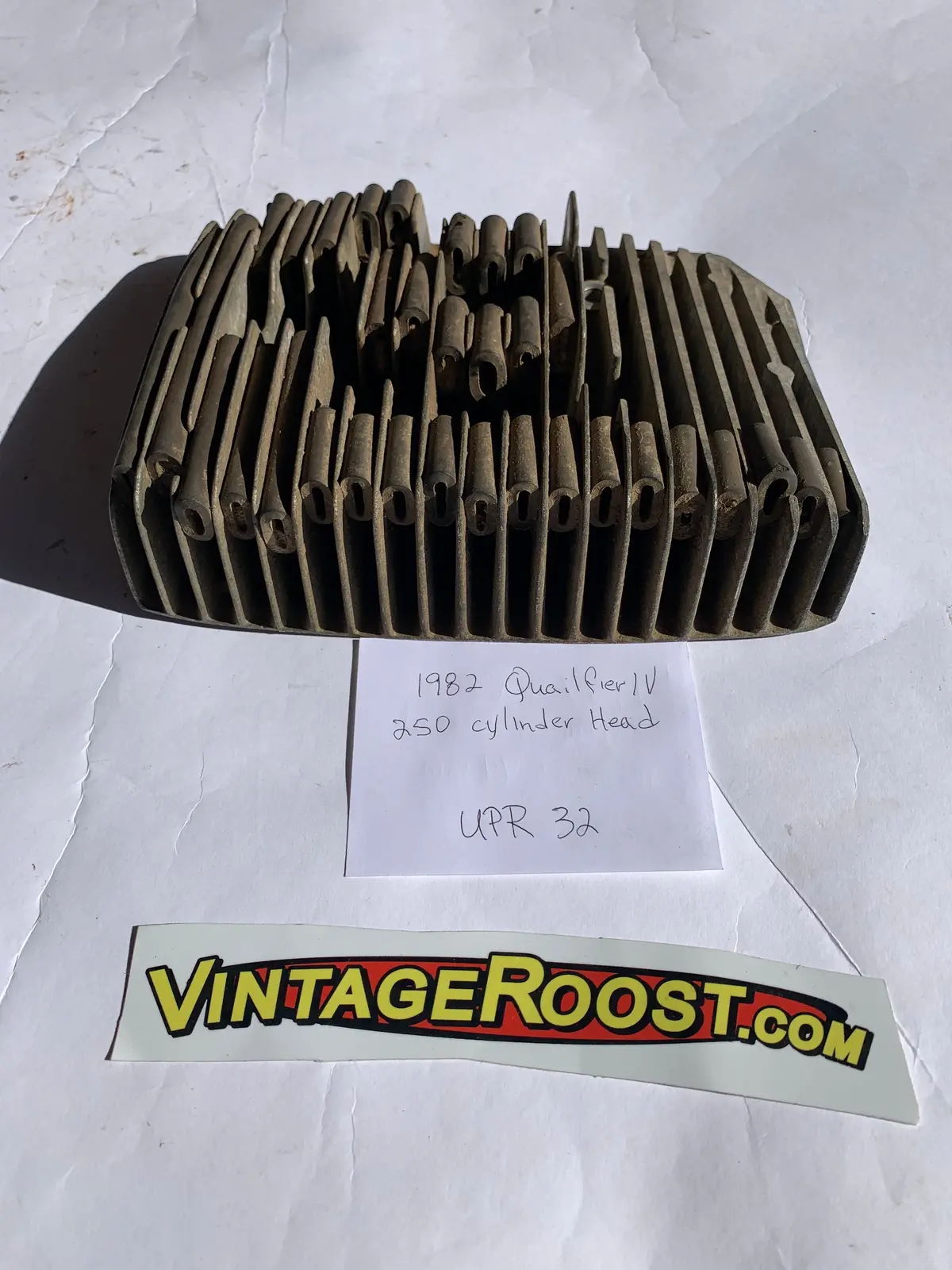 Can Am, 250 Cc Cylinder Head, 1982 Qualifier Iv, Used Parts 1