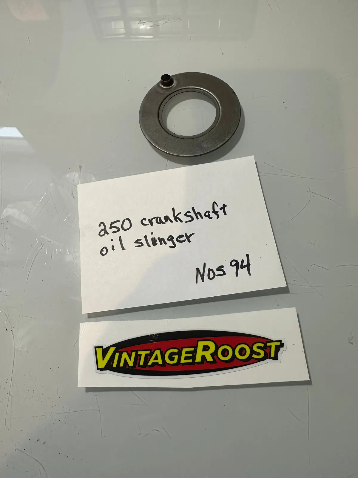 Can Am, 175 And  250 Crankshaft Oil Slinger,  Nos, New! 1