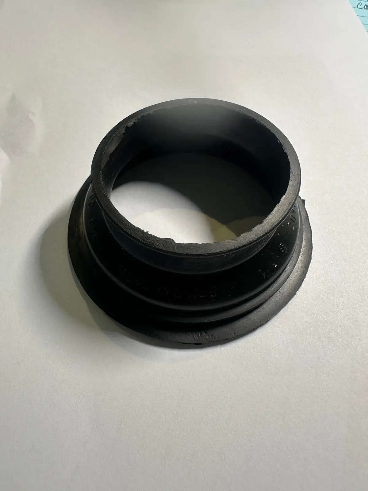 Can Am, 1982, Qual Iv 400, Carb To Air Box Boot, Rubber, New! 1