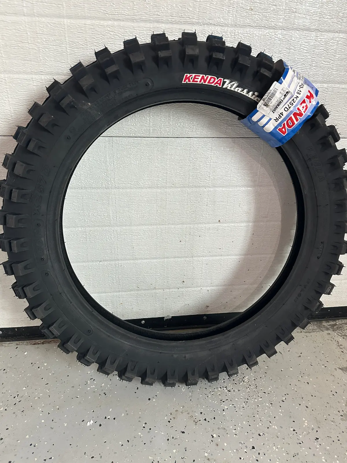 Kenda K-257D,  3.50-18 Rear Tire, Off Road, New! 1