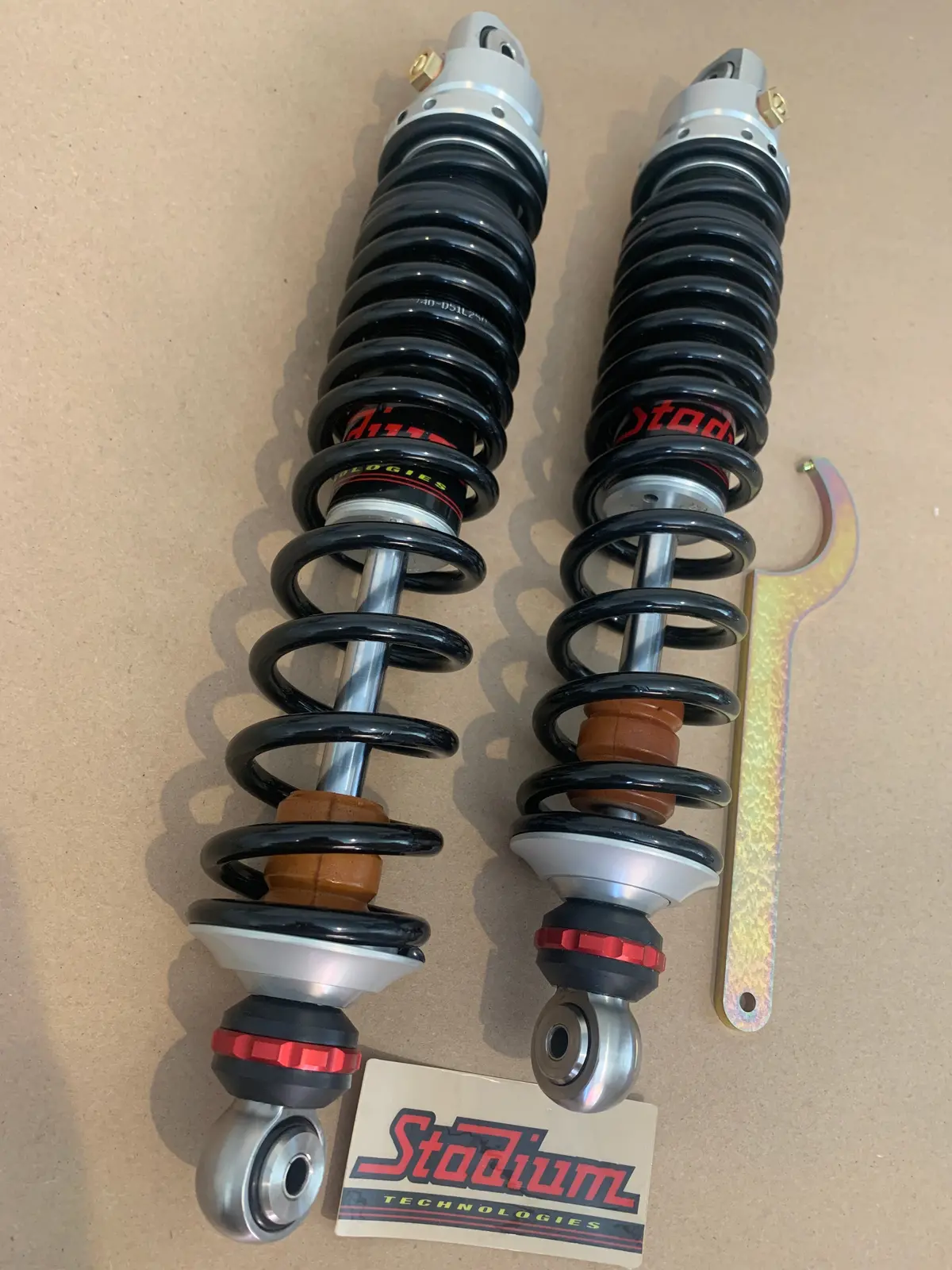 Stadium Shocks, Custom Shocks, 740 Tr, Made For Can Am 1980 Mx6 125 Cc 1