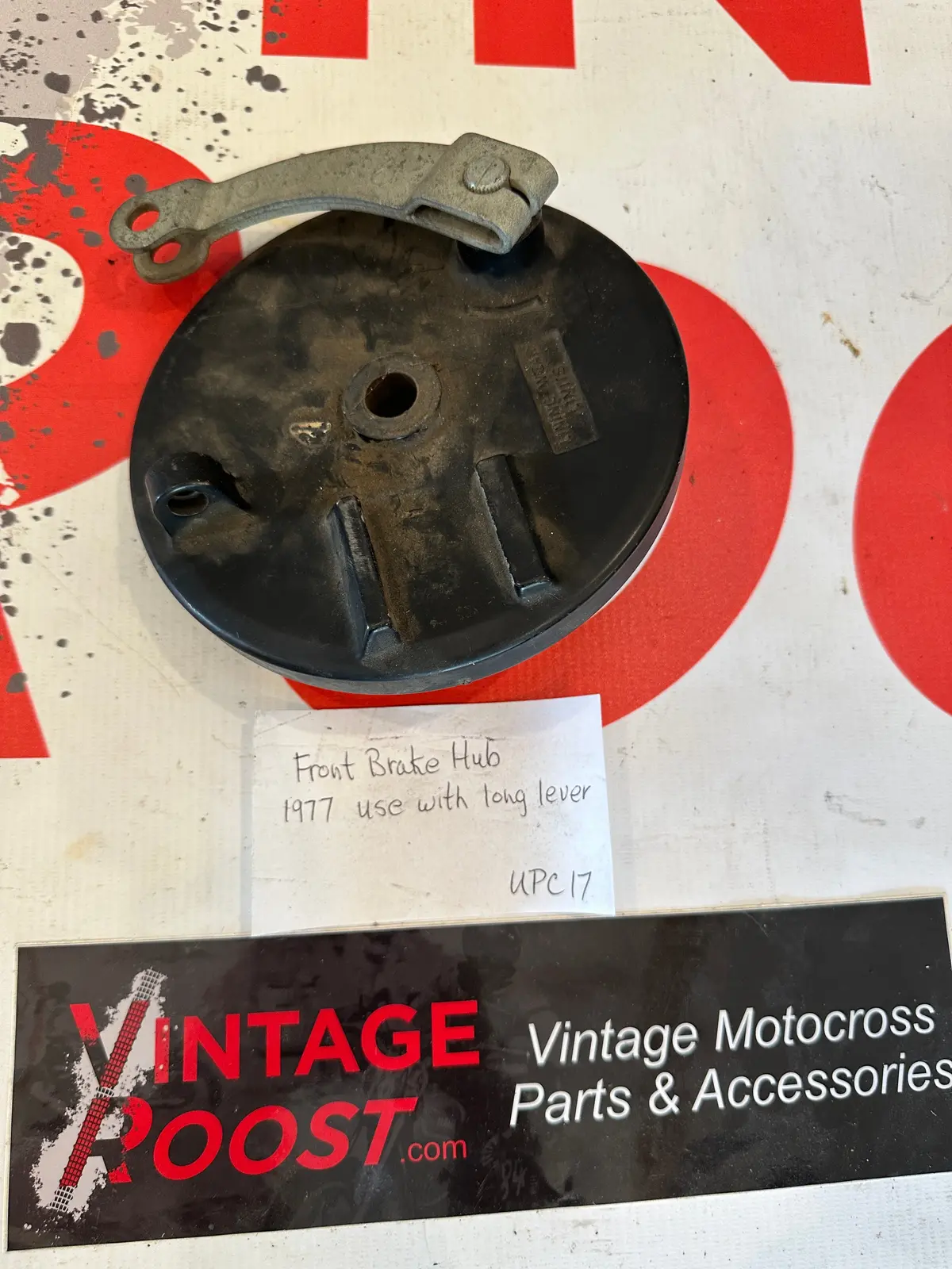 Can Am,  1977 Front Brake Hub, Use With Long Lever,  Used Parts 1