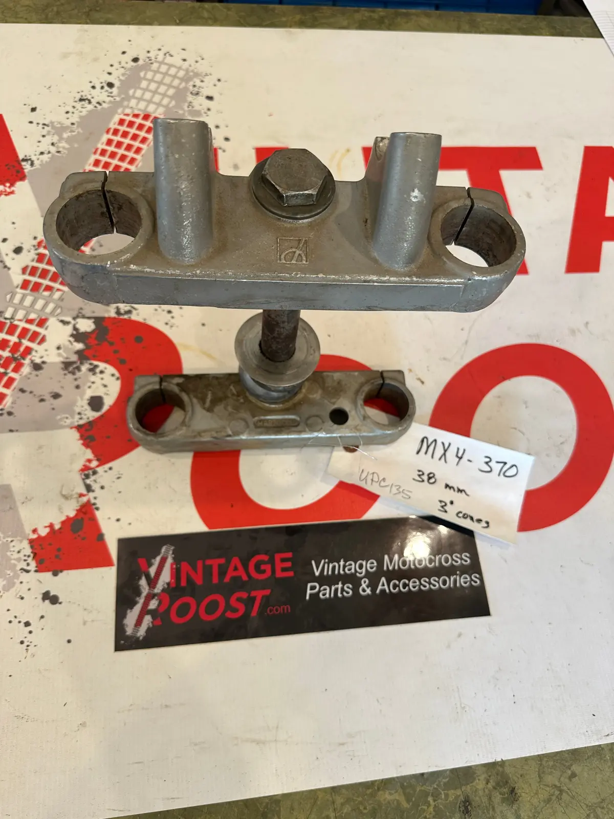 Can Am,  Mx4 38 Mm Triple Tree, With 3 Cones  Used Parts, New! 1