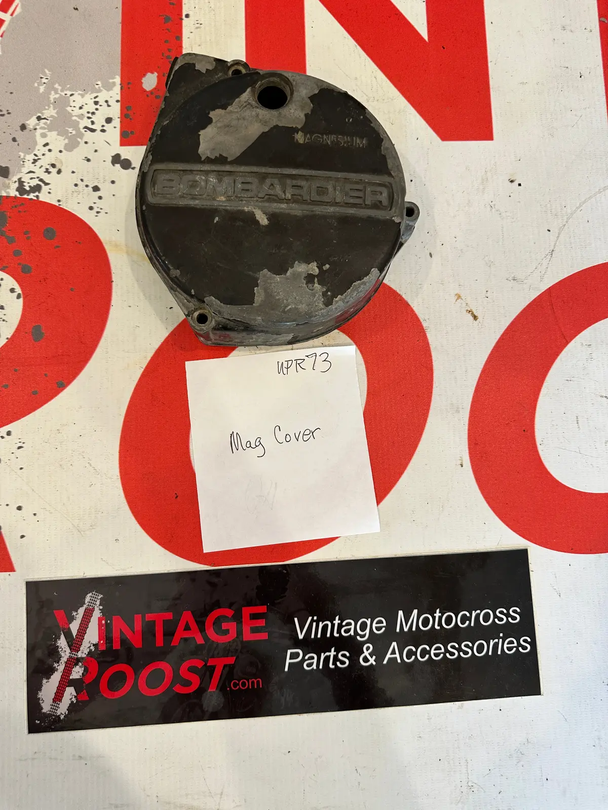 Can Am, Mag Cover, Used Parts, New! 1