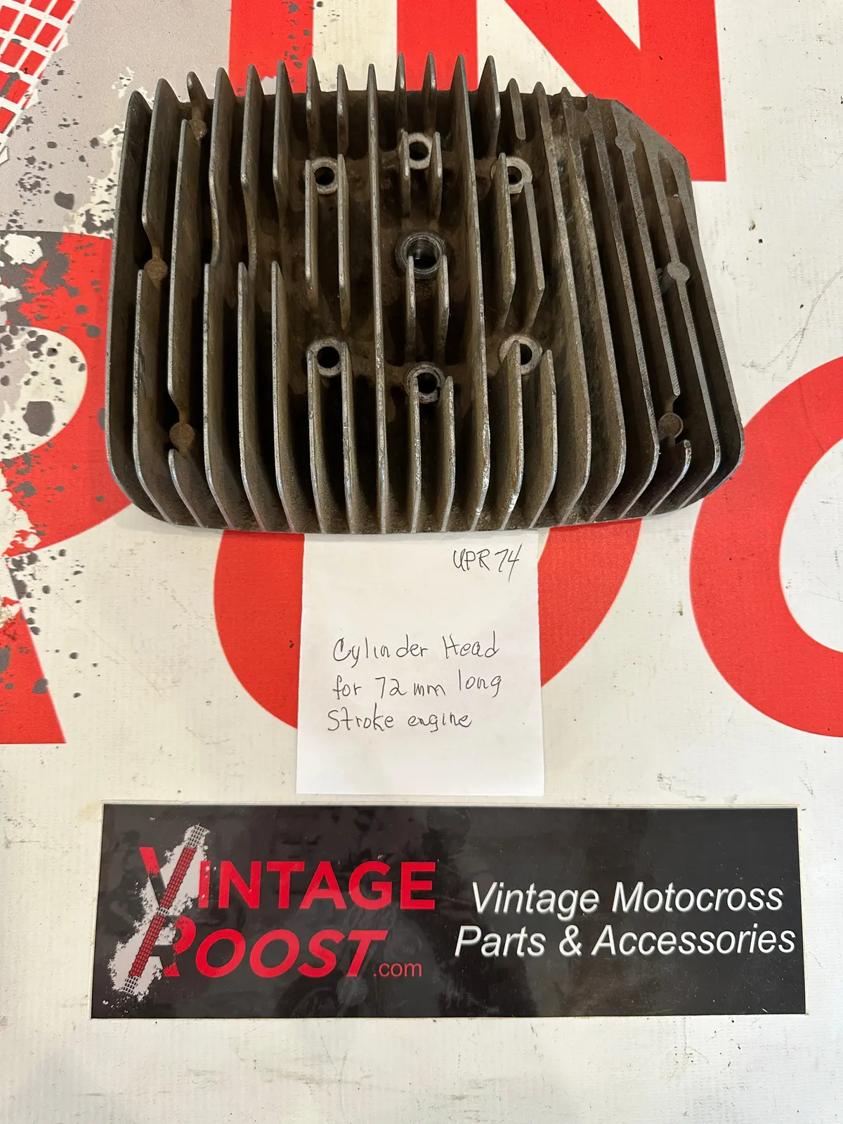 Can Am, Cylinder Head For 72 Mm Long Stroke Engine, Used Parts, New! 1